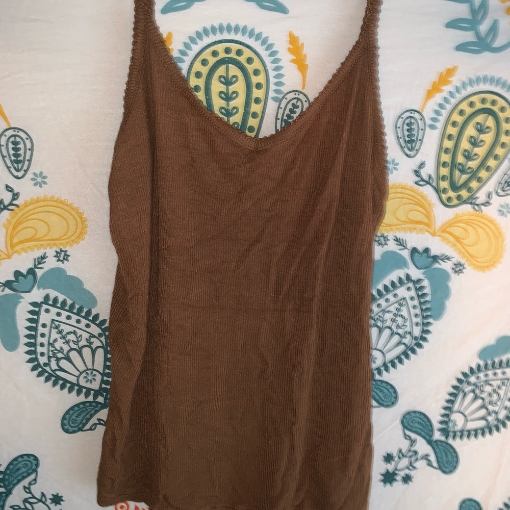 American Eagle small Brown tank top